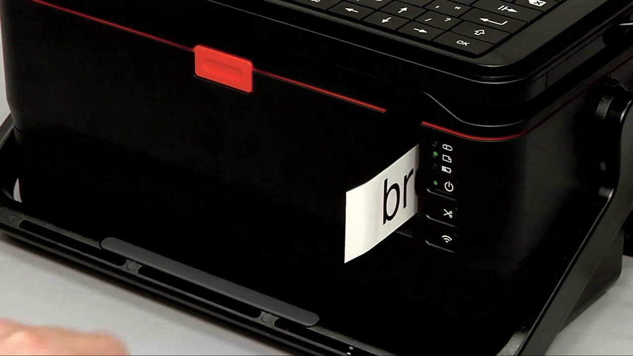 Product - P-touch - PT-E850TKW -  How to print a label