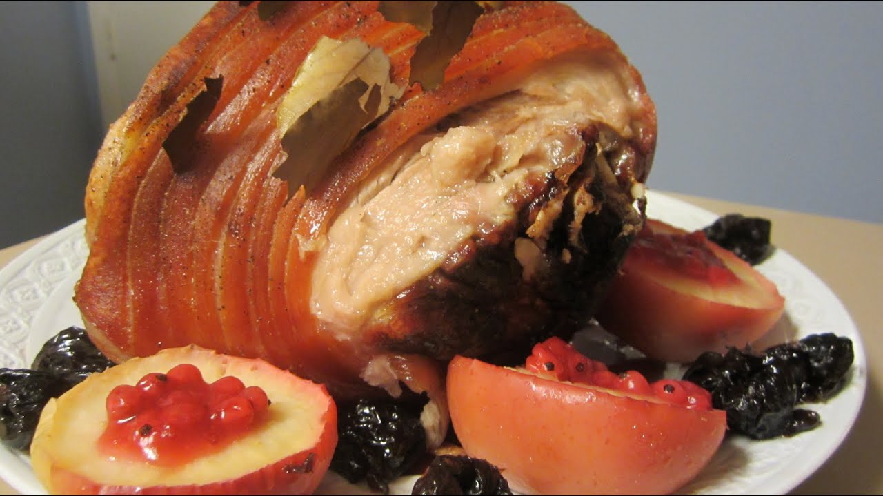 How to Make a Danish Pork Roast with Crackling for Christmas. Flæskesteg med svær God Jul! ♥