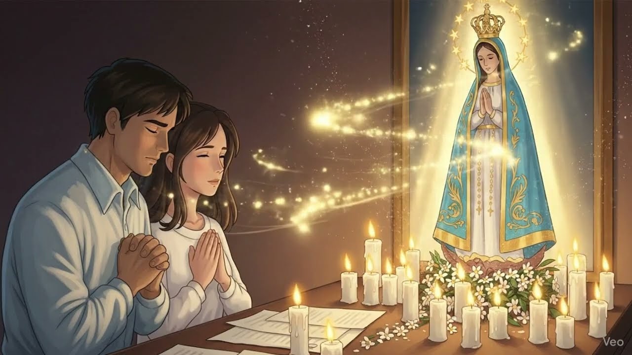 Quando está música católica toca...seu coração cansado ganha fôlego de Maria para continuar