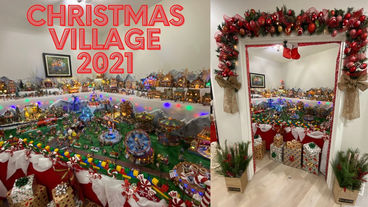 🎪MY 2021 LEMAX CHRISTMAS VILLAGE PART 2 | LEMAX | DEPARTMENT 56 | CAROLE TOWNE | HOLIDAY LIVING