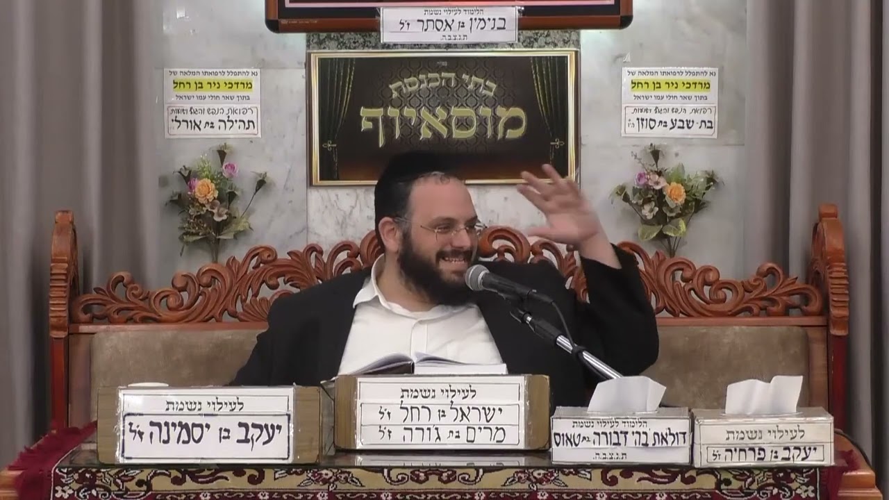 הרב אברהם מימון | זכר למחצית השקל למי שדחוק כלכלית | מוסאיוף