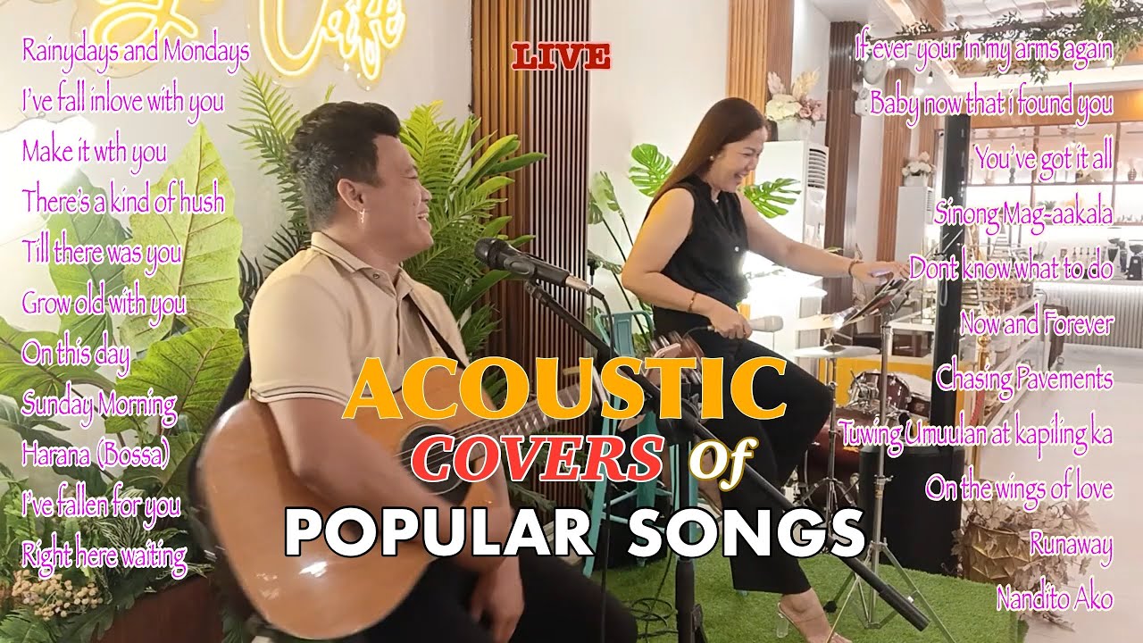 ACOUSTIC COVERS OF POPULAR SONGS 🎸❤️🎶