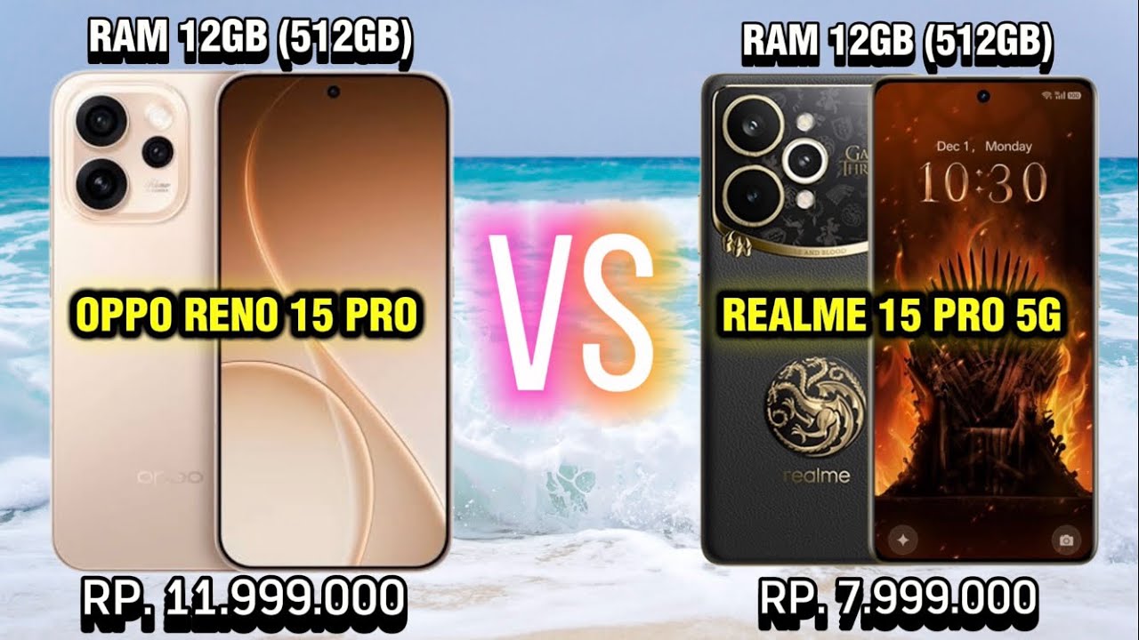 🔥 DUEL HP PRO 5G 2026! OPPO Reno 15 Pro vs REALME 15 Pro: Siapa Raja Android? 🔥
