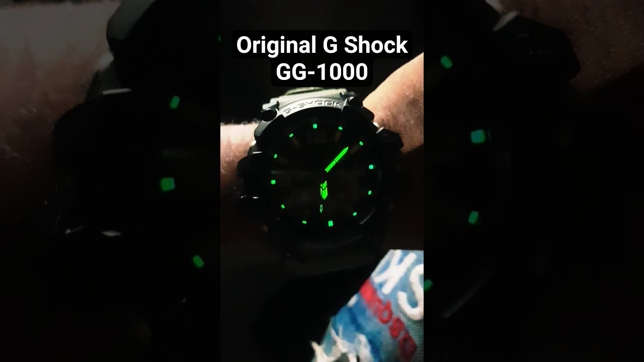 Casio G Shock GG-1000 Night Looks 