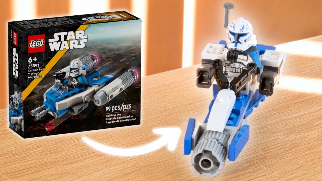 How to Build LEGO Star Wars Captain Rex’s BARC Speeder (Alternate Build)