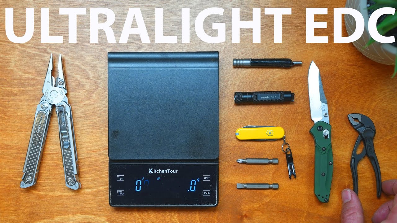 Ultralight EDC | The Best Lightweight Pocket Tools
