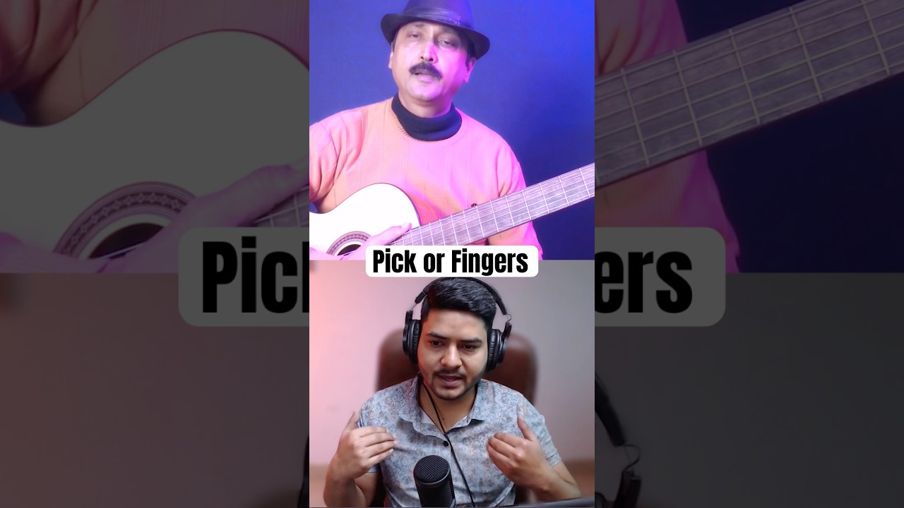 Pick or Fingers which is Better for Playing Guitar ?