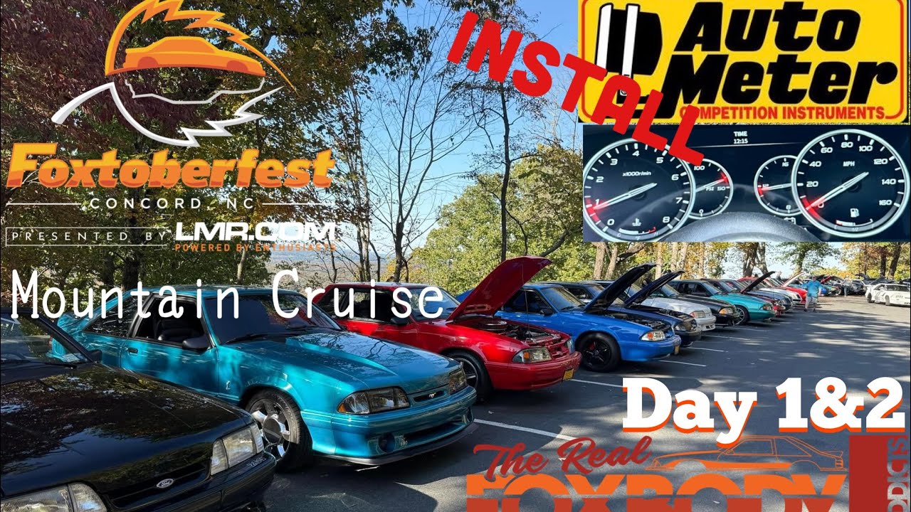 Foxtoberfest 2024 |Day1&2| @AutoMeterTech install and Mountain Cruise