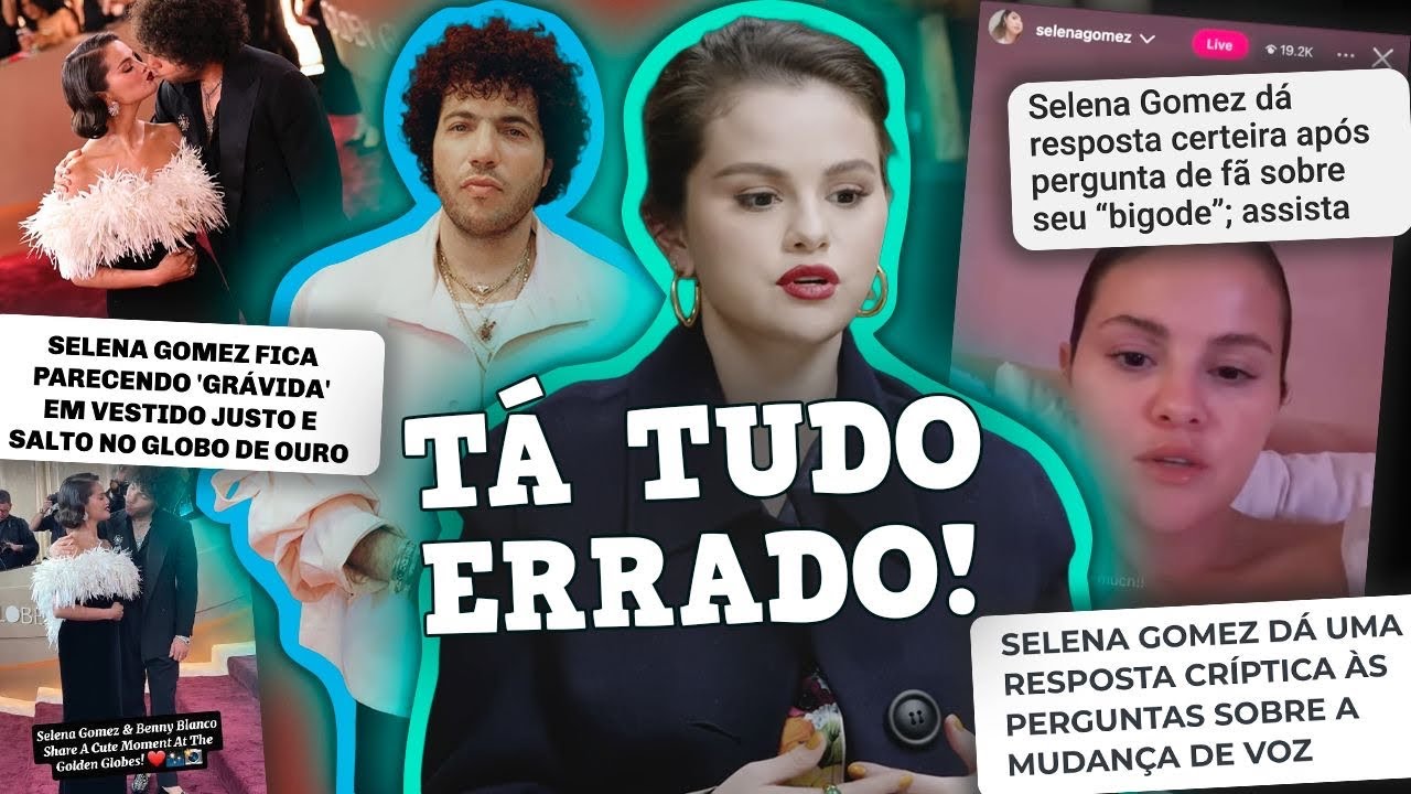 O CAOS DE SELENA GOMEZ E BENNY BLANCO: CASAMENTO TÓXICO OU É TUDO EXAGERO?