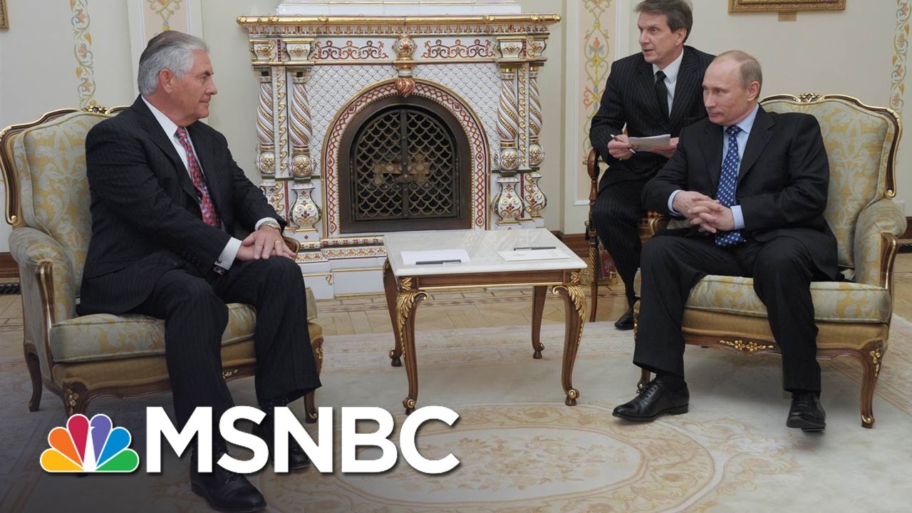 Syria Set To Dominate Secy. Of State Rex Tillerson's Moscow Visit | Morning Joe | MSNBC