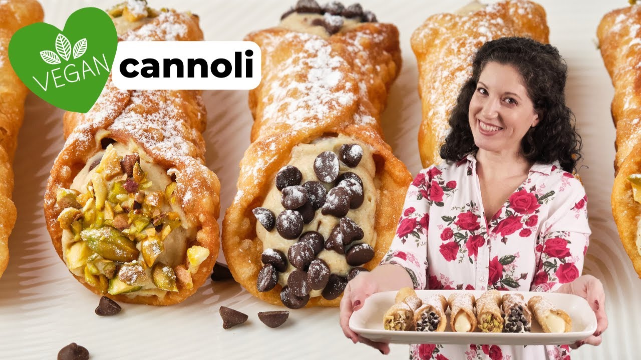 You Won't Believe These Crunchy, Creamy Cannoli Are Vegan (But They Are!)