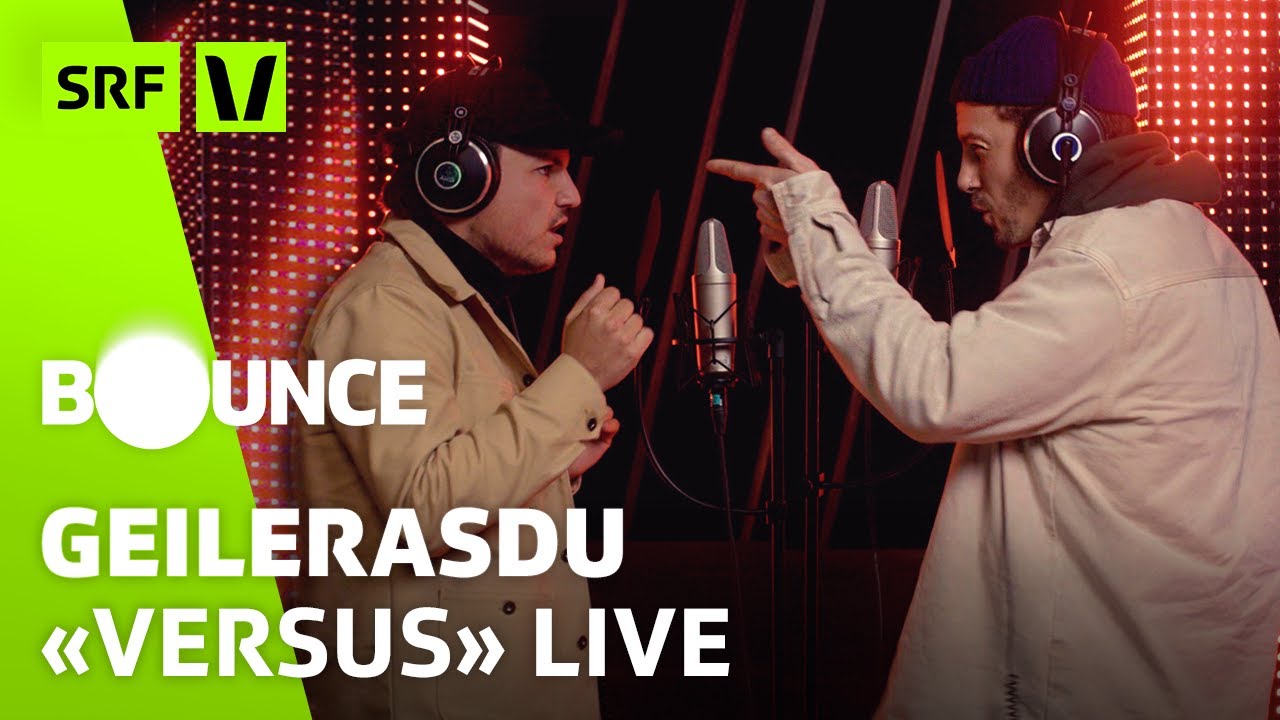 GeilerAsDu «VERSUS» live | Bounce Rapshow | SRF