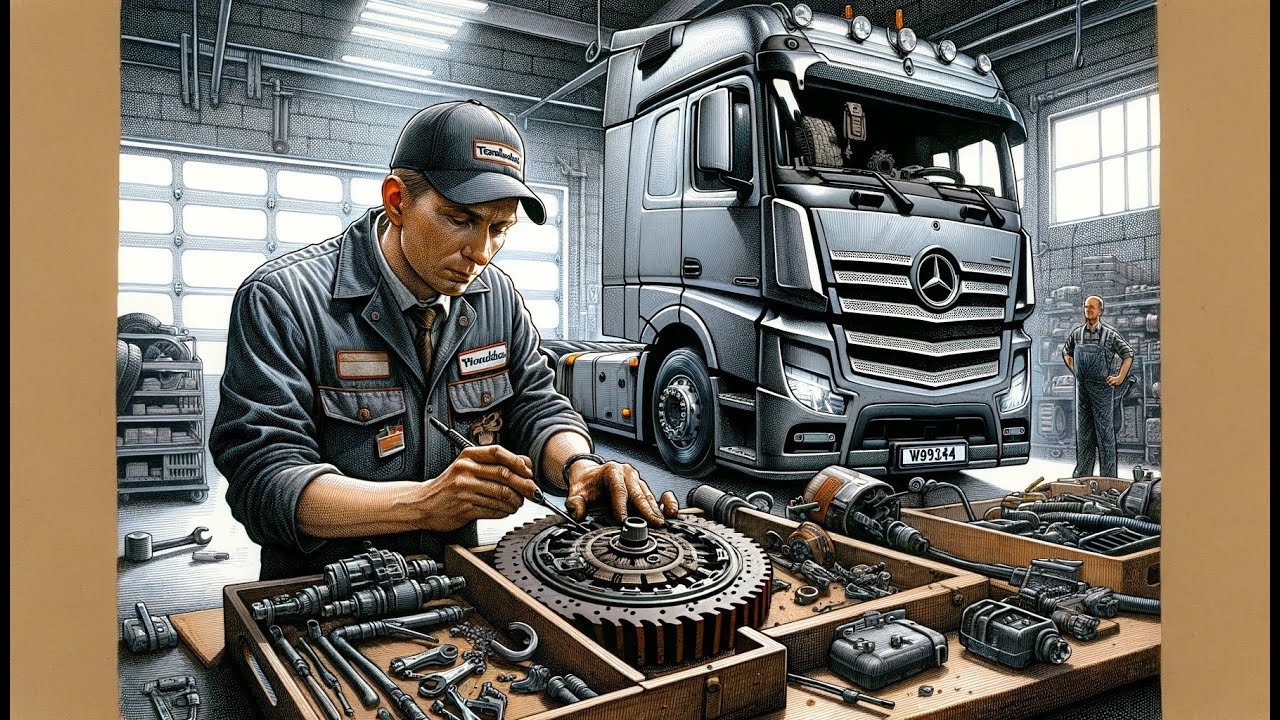 Mercedes Actros Clutch Booster Repair: DIY Guide