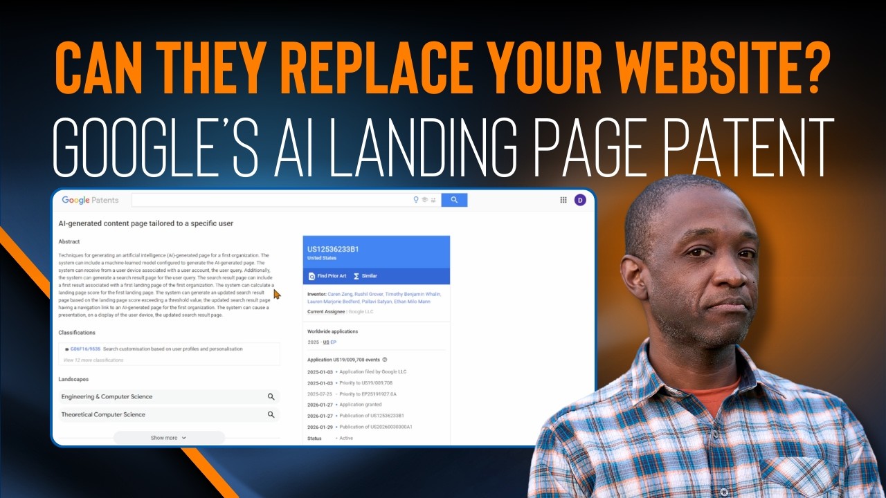 Google AI Could Override Your Landing Page (Patent Breakdown)