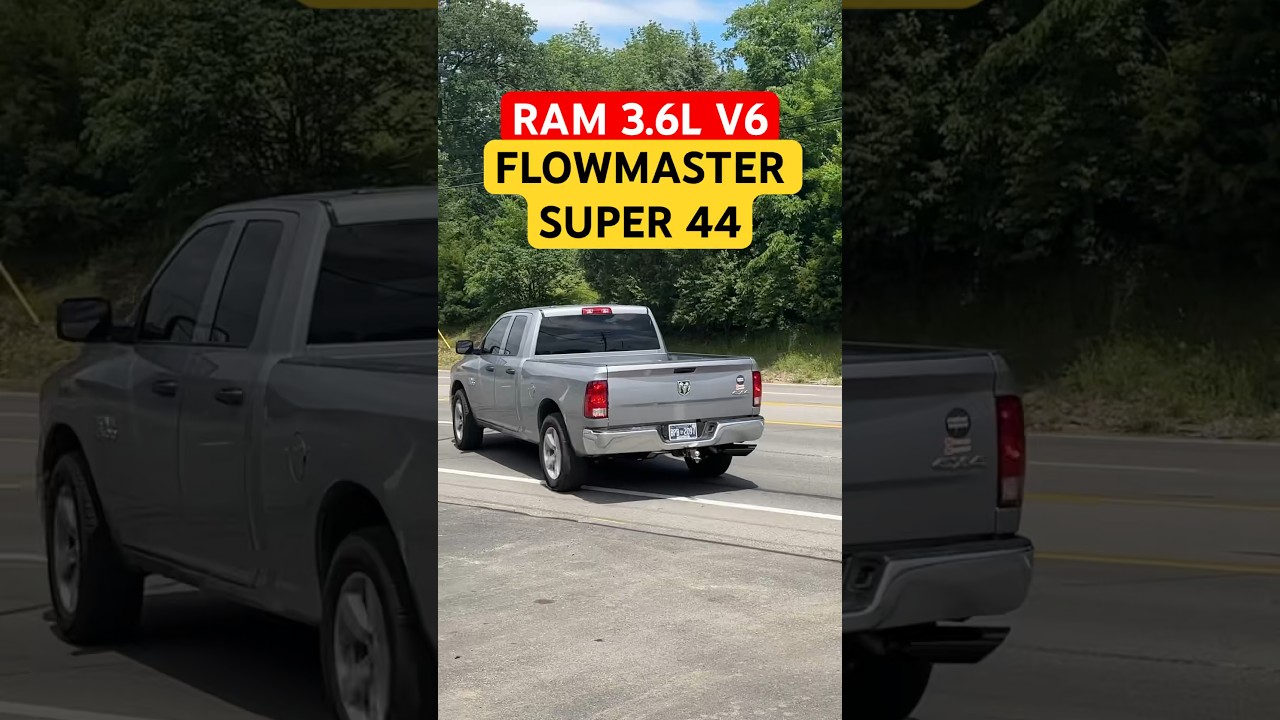 2022 RAM 1500 Tradesman 3.6L V6 w/ FLOWMASTER SUPER 44!