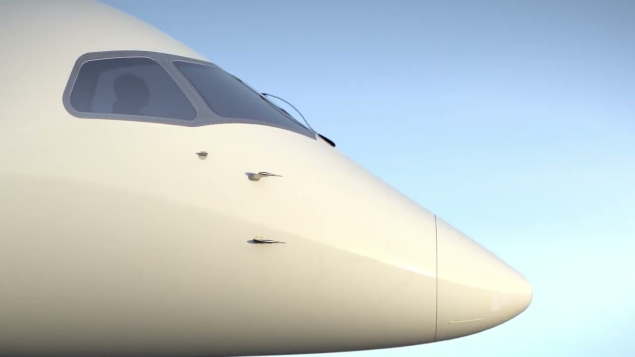 Mitsubishi Spacejet M100 Vertical Stabilizer CG