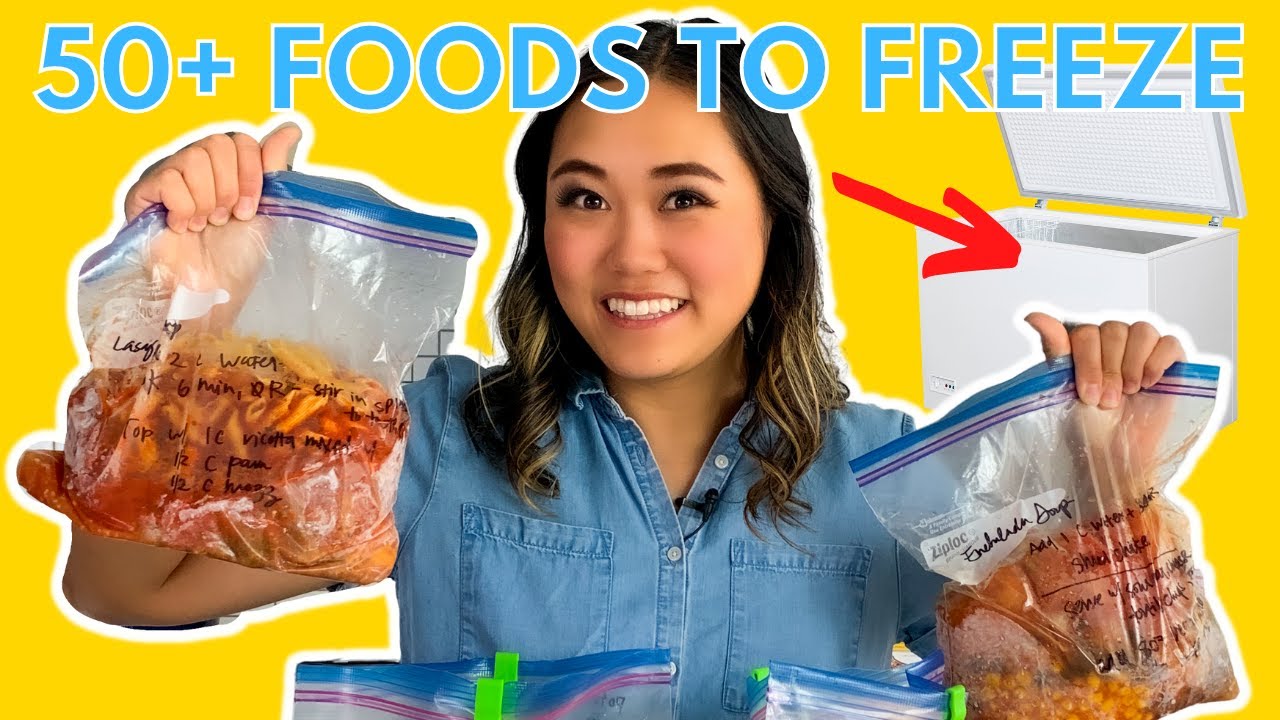 Did you know you could FREEZE this? 50+ Foods to FREEZE!
