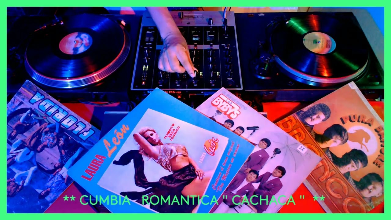 CUMBIAS ROMANTICAS  90's. Con Disco de Vinilo