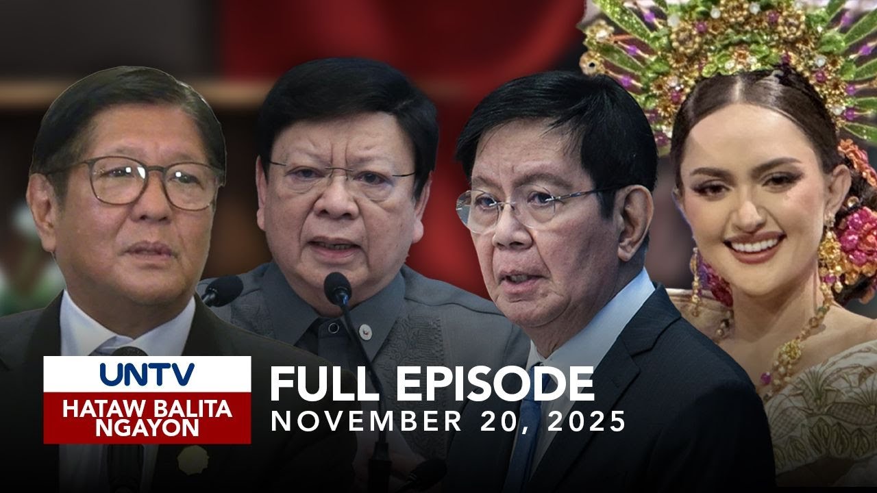 UNTV: Hataw Balita Ngayon | November 20, 2025
