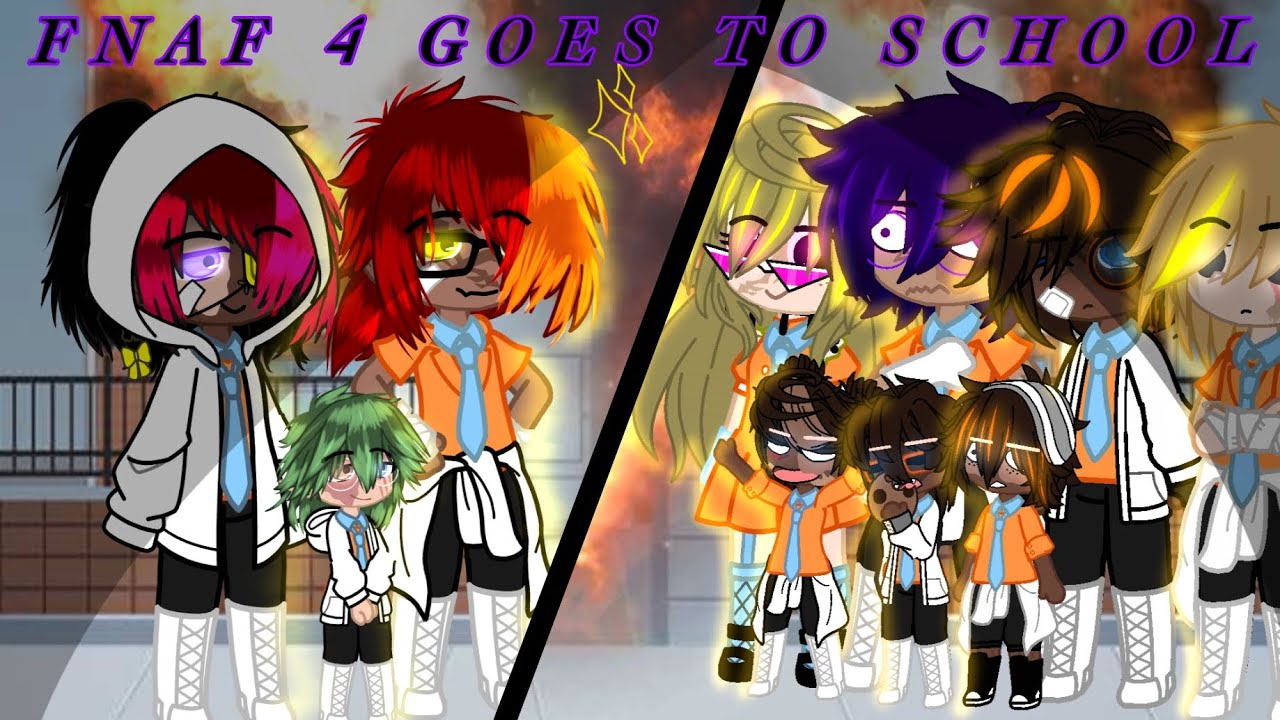 FNAF 4 goes to school // FINALLY I FINISHED! // Also so close to 1k :D