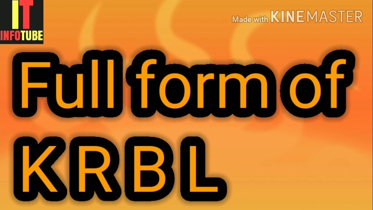 Full form of KRBL | What is KRBL