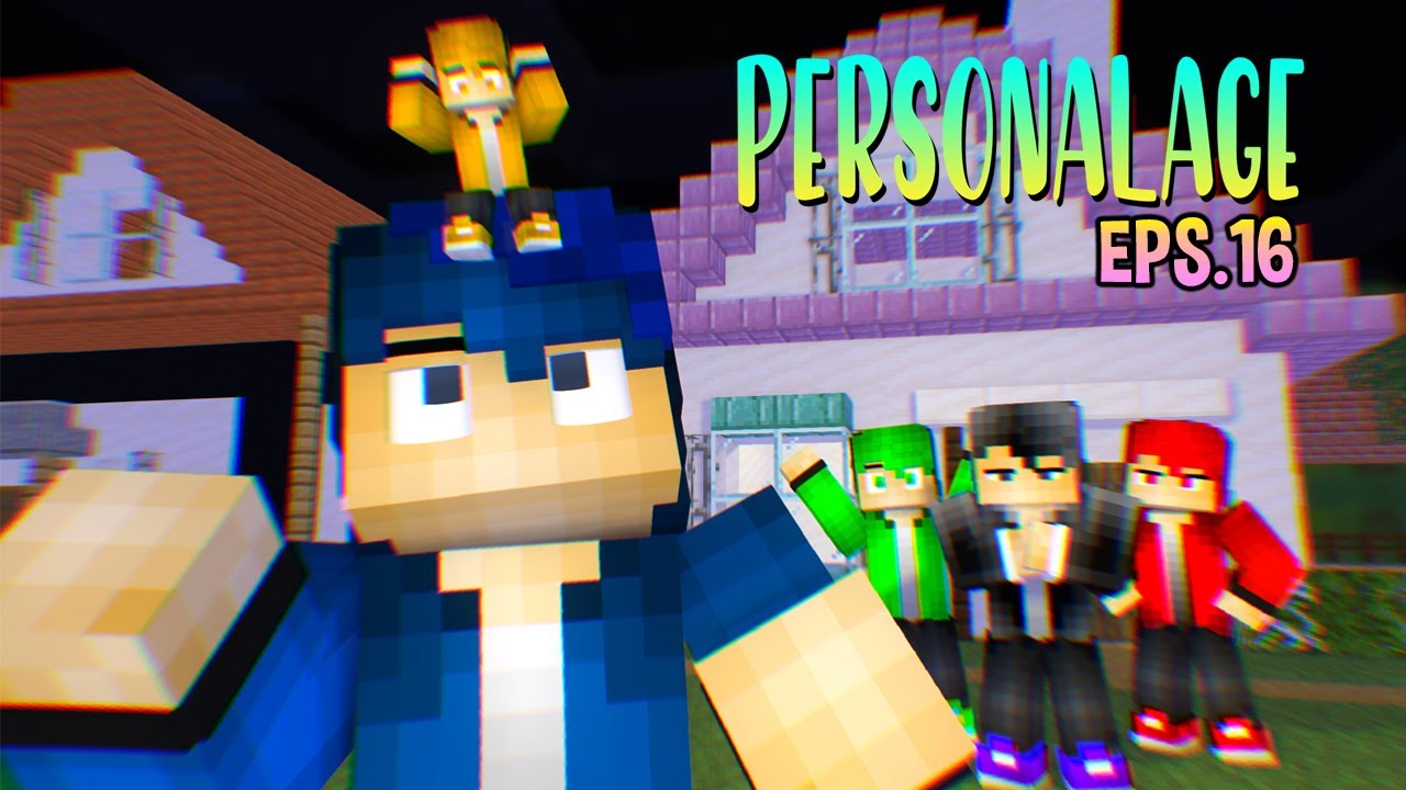 EKUT MENGECIL SALAH EDAM!? Personalage #16 Minecraft Animation Indonesia