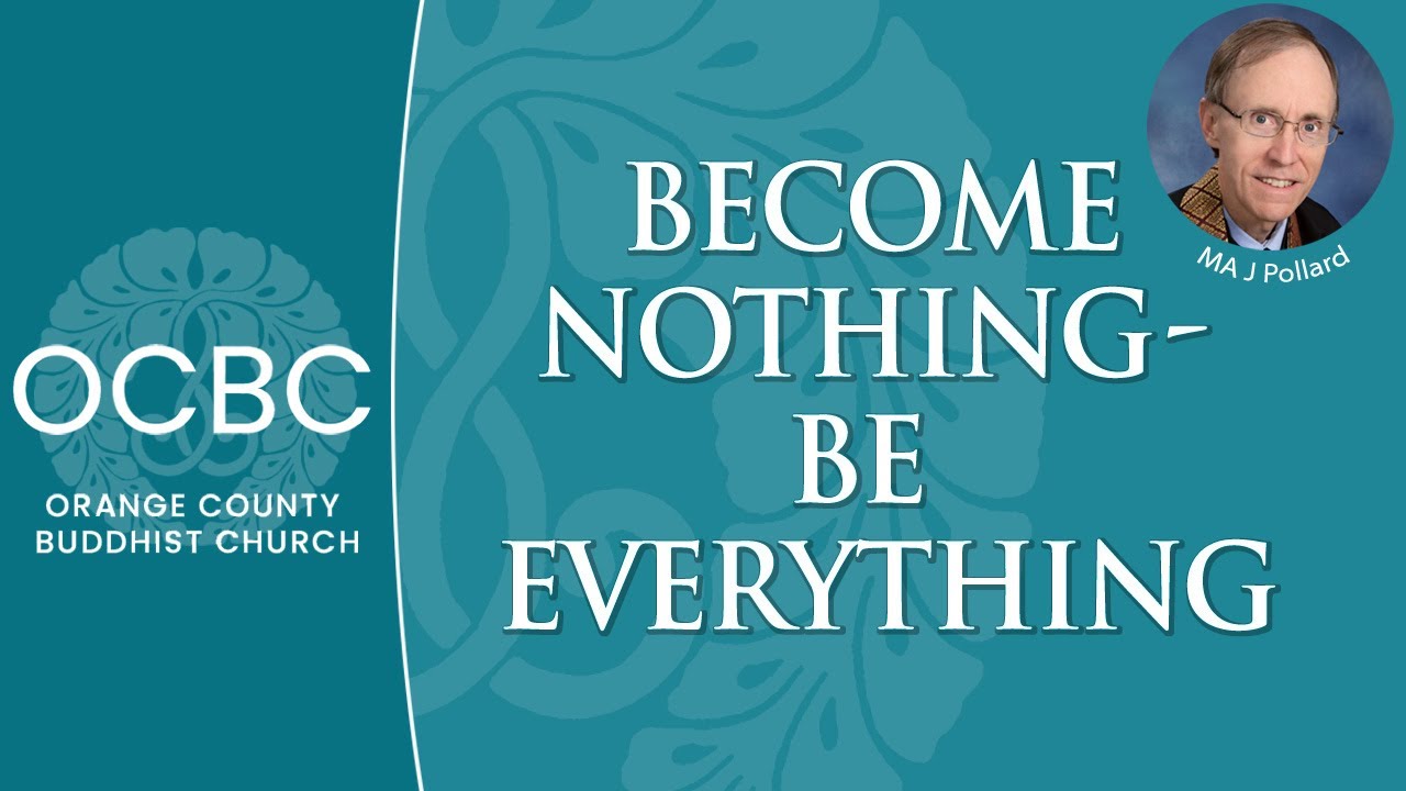 Become Nothing - Be Everything 2025.10.12