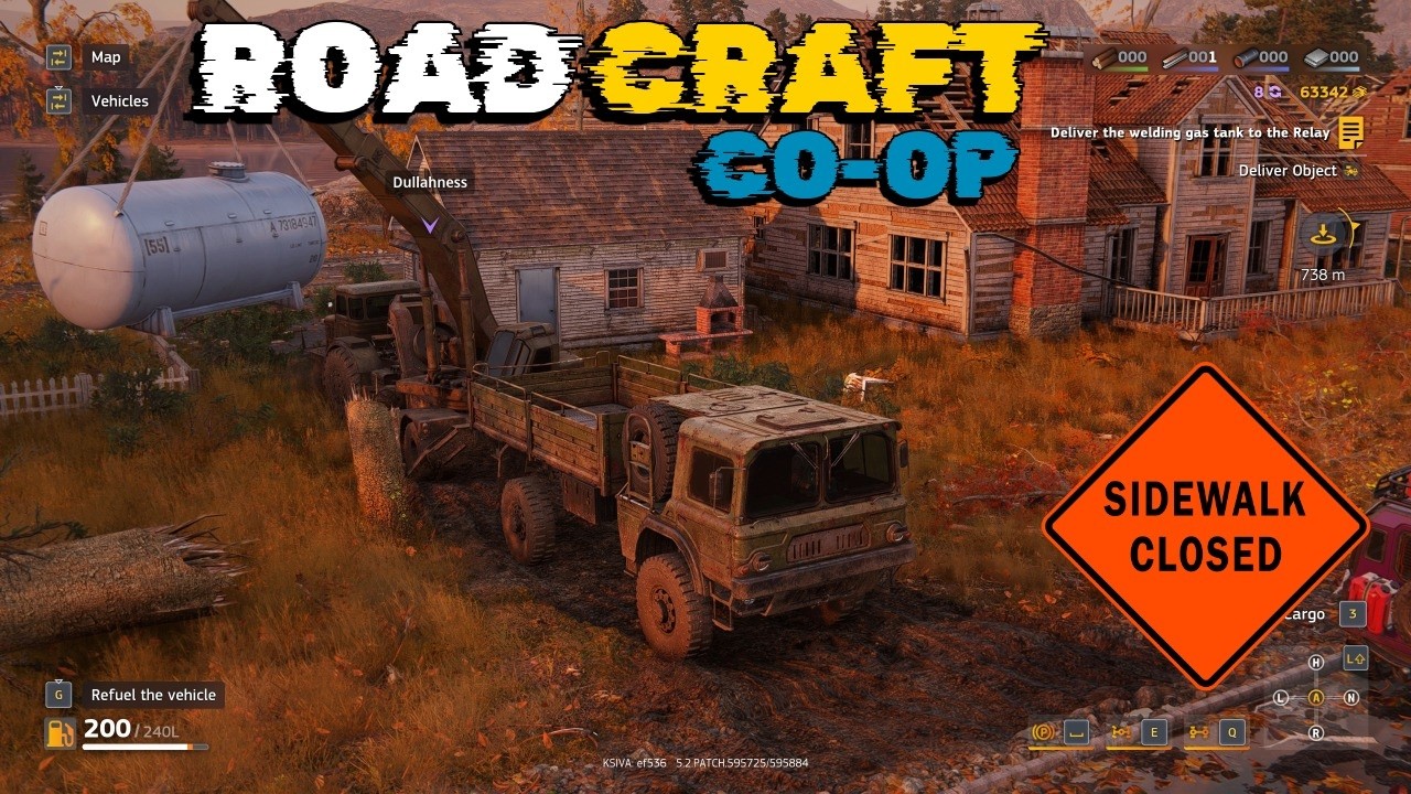 ROAD CRAFT ! CO-OP THE PROGRESSION CONTINUES !