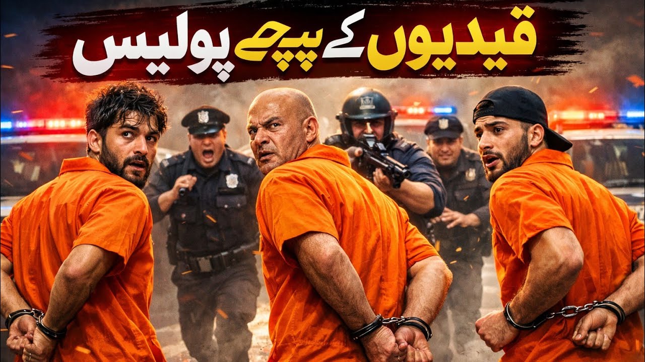 Police Chasing the Prisoners – Intense Escape!