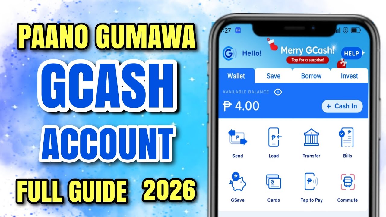 PAANO GUMAWA NG GCASH ACCOUNT THIS 2026( FULL GUIDE TAGALOG TUTORIAL) STEP BY STEP