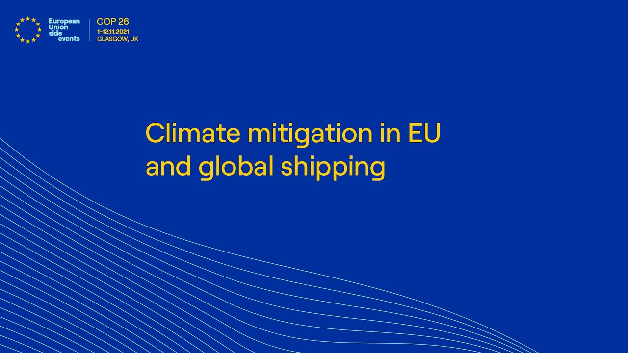 Climate mitigation in EU and global shipping (GMT Time)