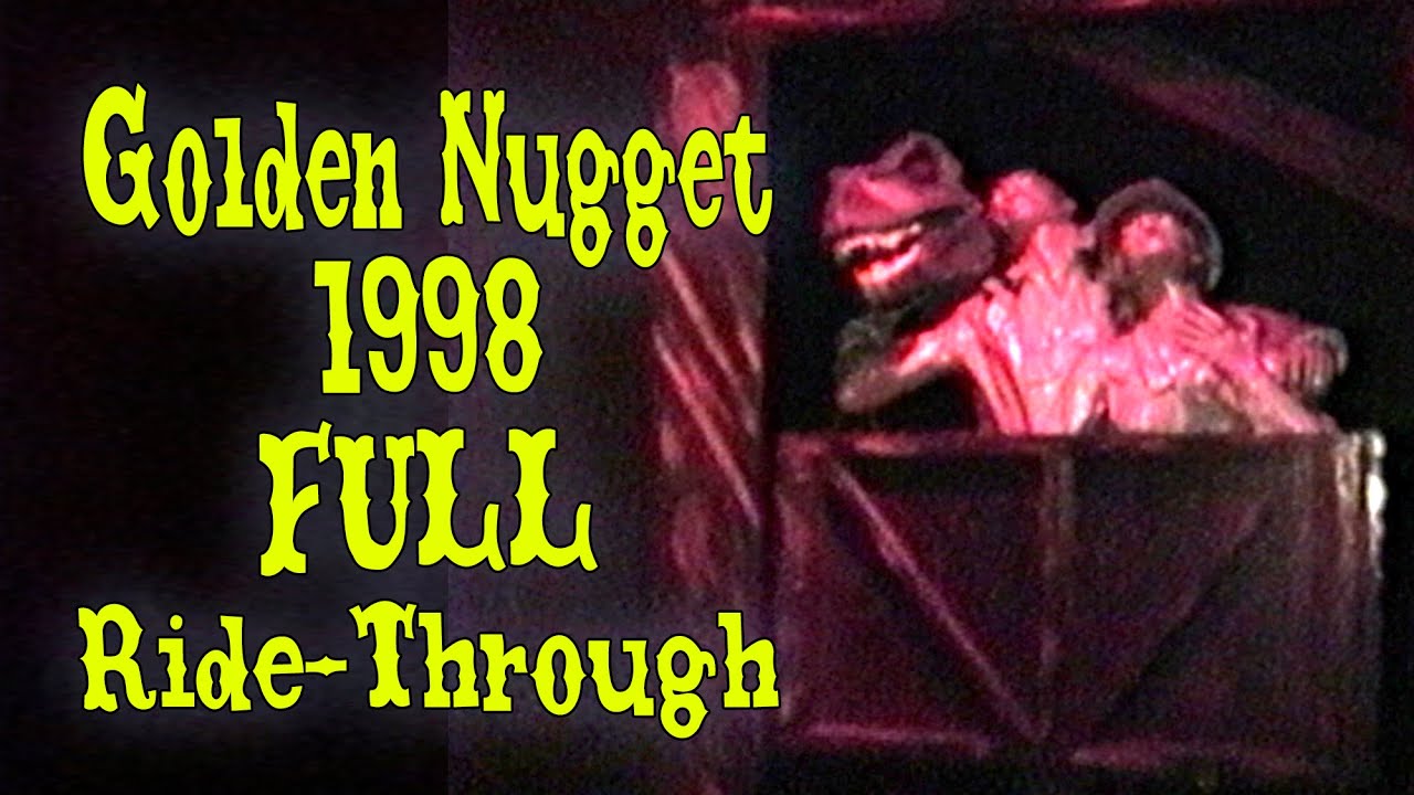 Golden Nugget Mine Ride - Wildwood, NJ: 1998 COMPLETE Ride-Through!!!