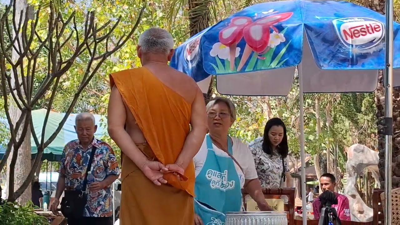 #วัดภูม่านฟ้า วันนี้ถือว่าโชคดีมีลาภไปกว่าครึ่งมีชัยไปกว่าครึ่ง ที่มาวัดภูม่านฟ้า ได้ฟังเทศนาธรรม