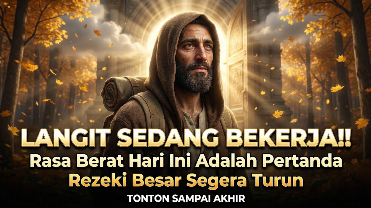 LANGIT SEDANG BEKERJA‼️ Rasa Berat Hari Ini Adalah Pertanda Rezeki Besar Segera Turun