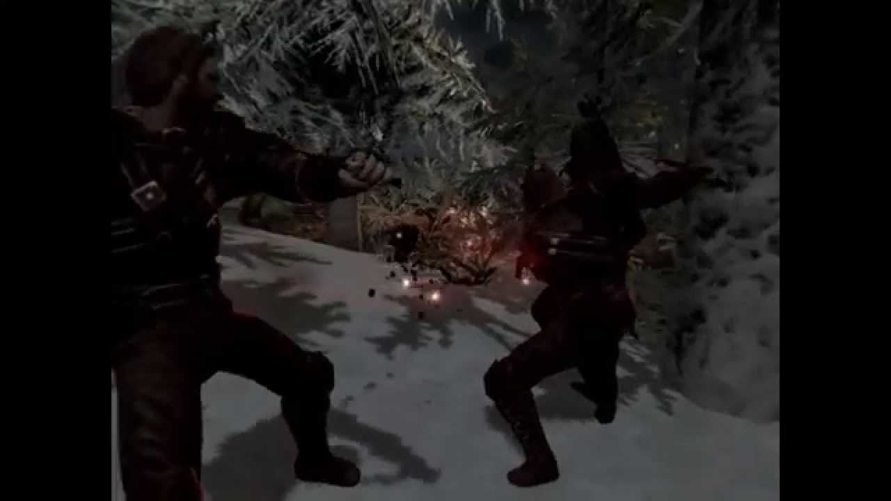 Skyrim Battles - Karliah vs Mercer Frey vs Brynjolf [Master Settings]