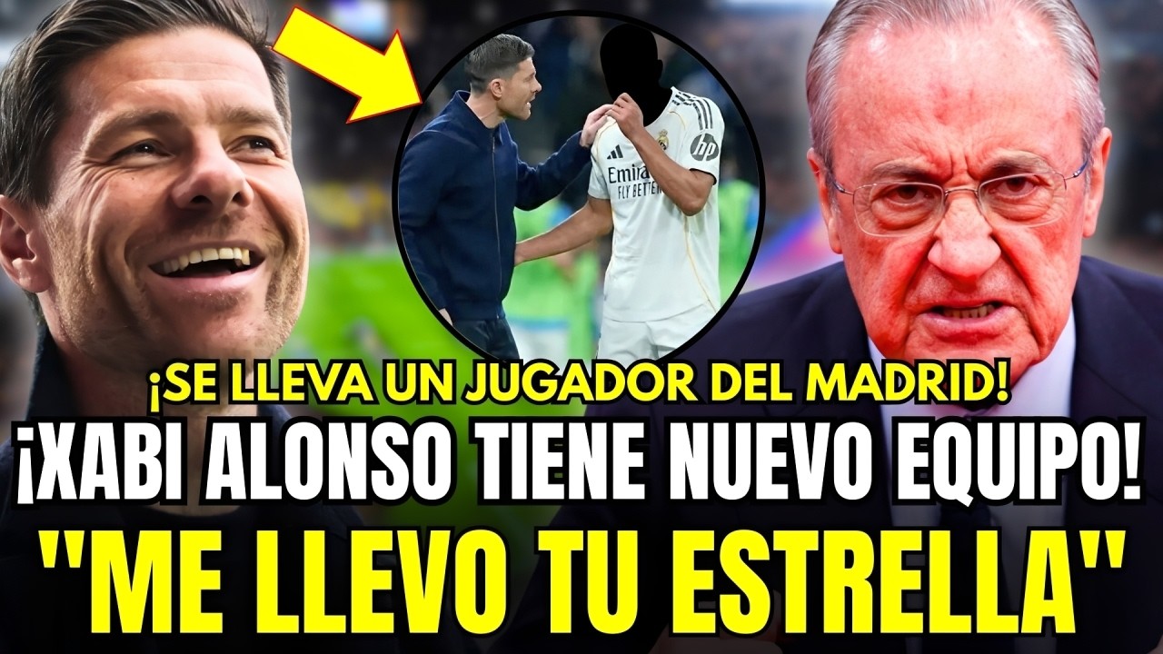 🚨ESCÁNDALO TOTAL: XABI ALONSO TIENE NUEVO EQUIPO PERO EXIGE 3 FICHAJES Y UNO SE LO ROBA AL MADRID