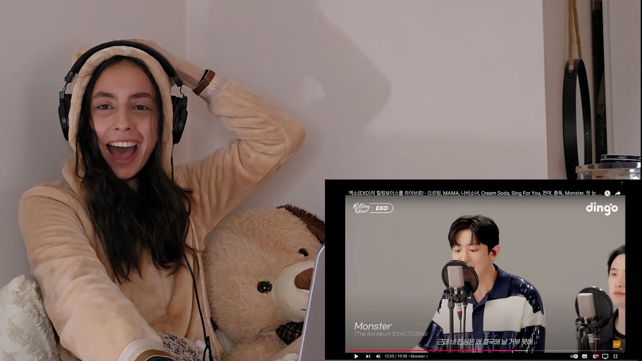 EXO KILLING VOICE FIRST REACTION! Their vocals are insaane!!