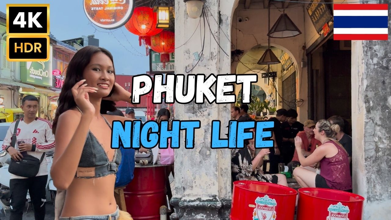🇹🇭Phuket, Thailand: NIGHT LIFE IN RAINY SEASON Will Surprise You [4K HDR]