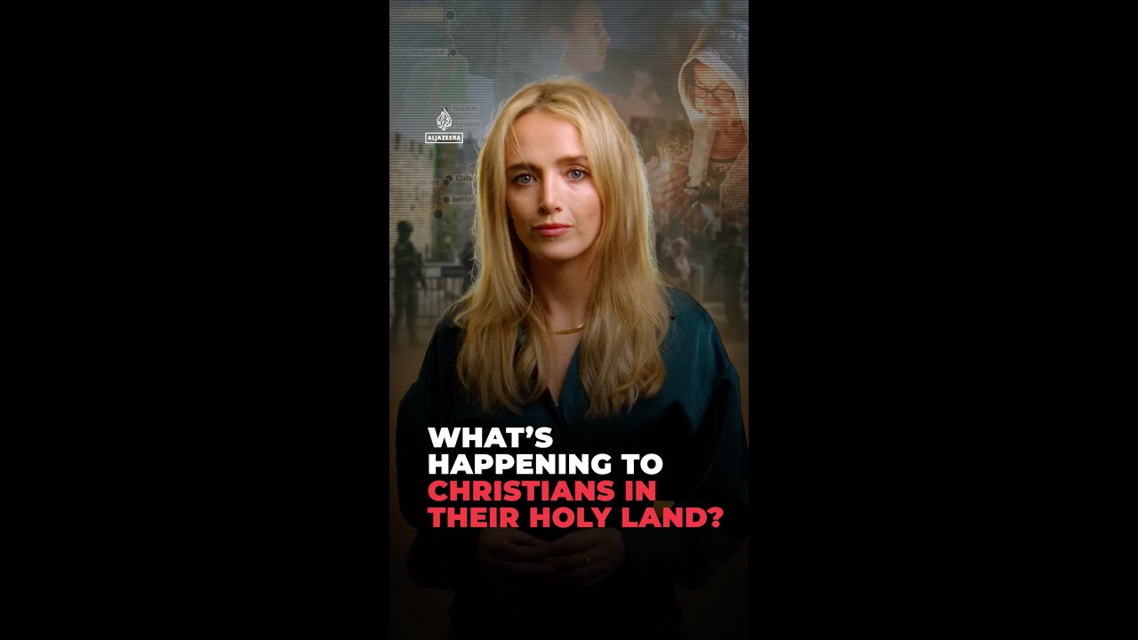 What&rsquo;s happening to Christians in their Holy Land? | #ajshorts