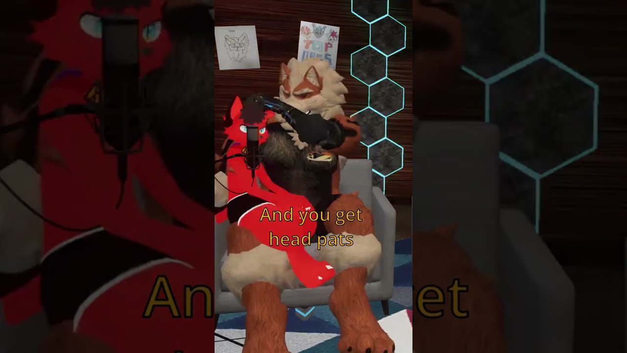 Headpats for our supporters 💖 [Top Dogs Podcast Clip]