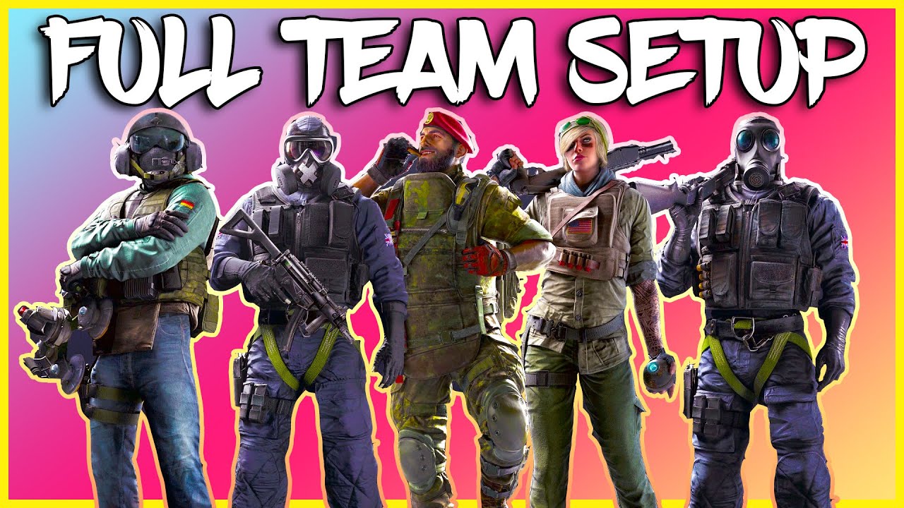 FULL Team Setup | Club House CCTV & Cash | Rainbow Six Siege Guide
