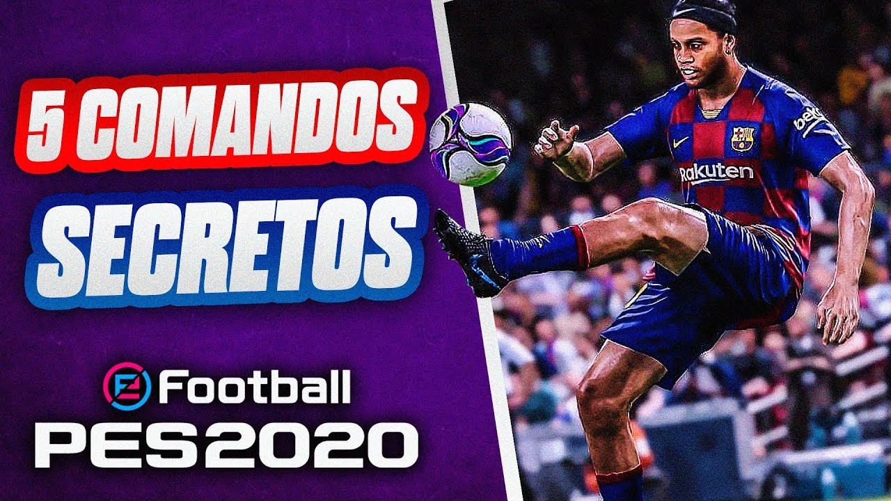 PES 2020 - 5 COMANDOS SECRETOS - ELEVE SEU NÍVEL DE JOGO!  🔥