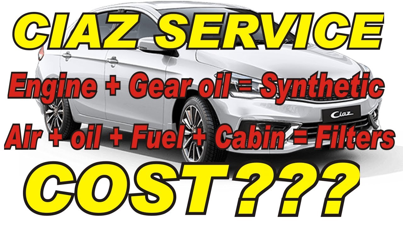 Suzuki Ciaz Service Cost?