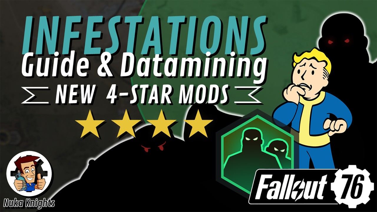 Fallout 76 PTS: Руководство по заражённым территориям и анализ данных / Новые 4-звёздочные модифи...