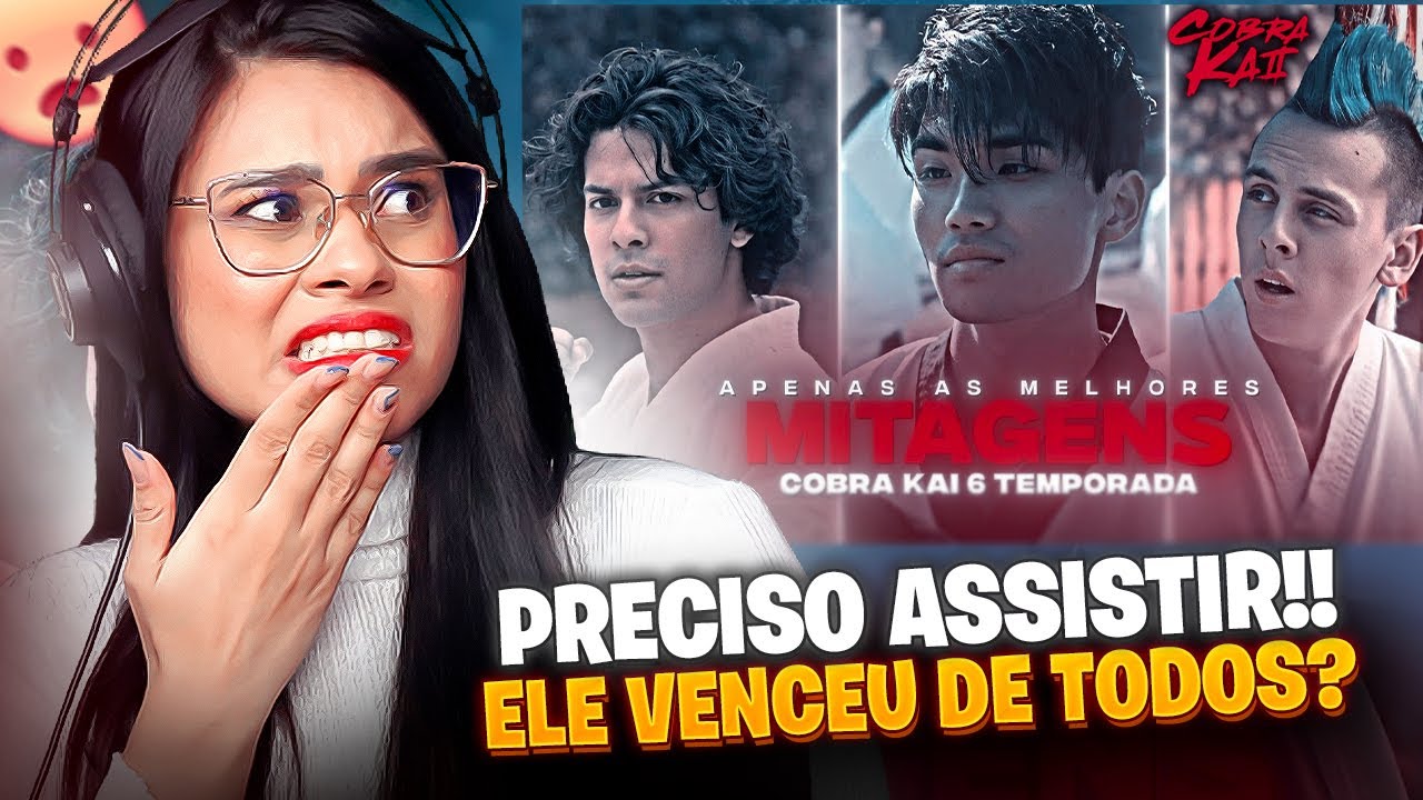 CONHECENDO COBRA KAI!! 😱 AS INCRÍVEIS MITAGENS E ZOEIRAS EM COBRA KAI (6 TEMPORADA)