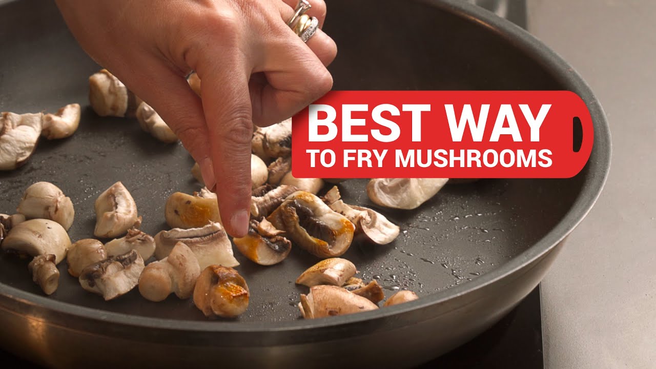How to Fry Mushrooms - Guaranteed Crisp! | Cooking Tips with Olivia