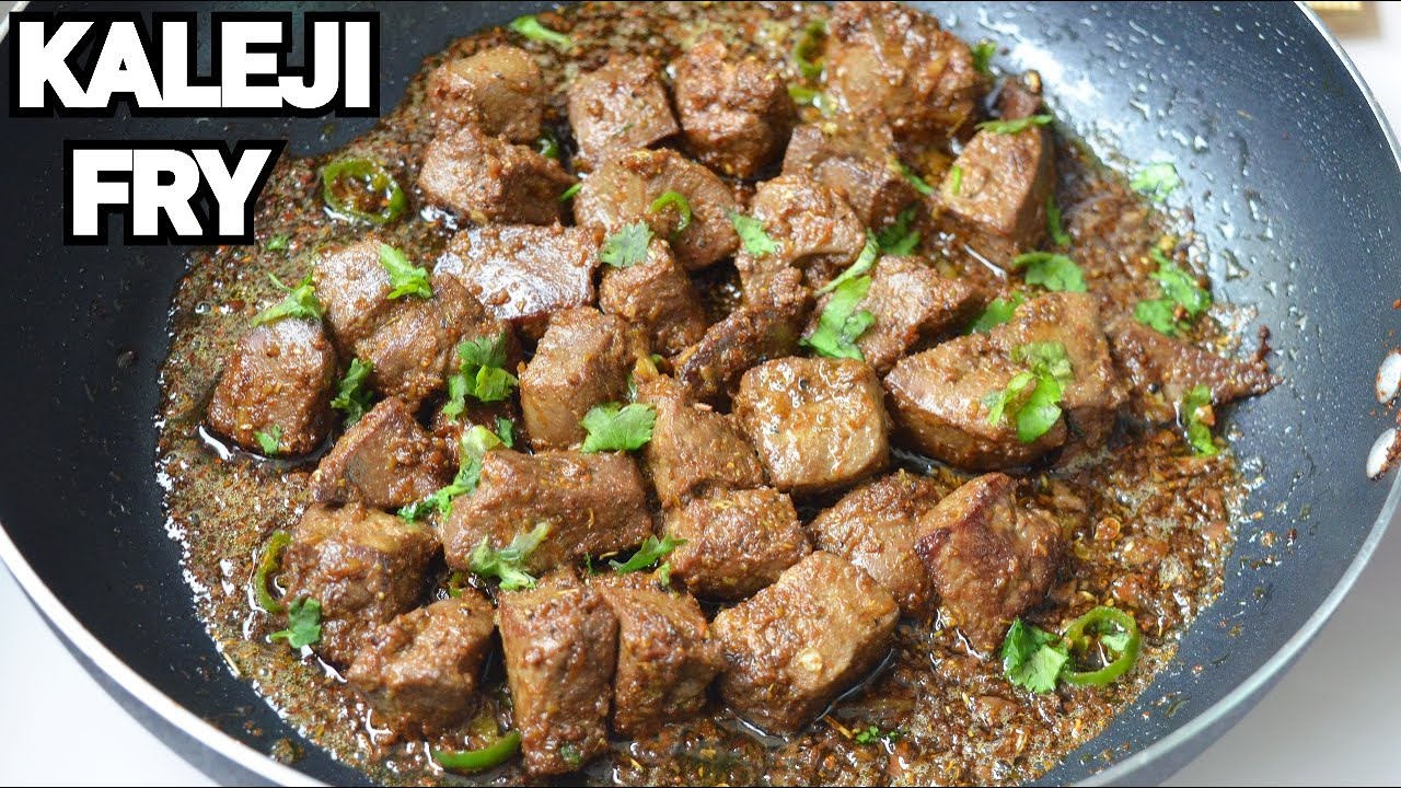 Kaleji Fry / Mutton Liver by (YES I CAN COOK)
