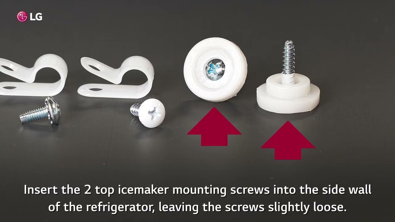 [LG Refrigerators] How To Install An Ice Maker Kit - Top Mount Refrigerators