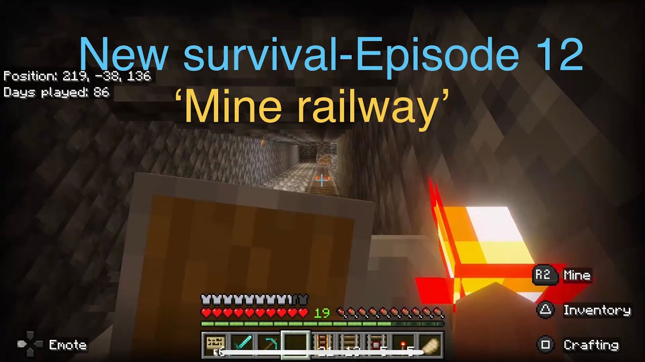 New survival-Episode 12 ‘mine railway’ #jackdb504 