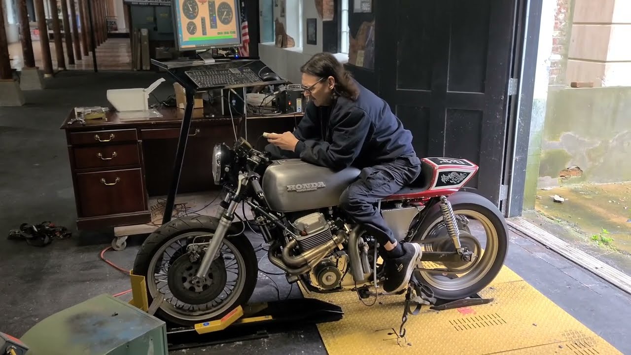 Turbo Billet Block CB750 Dyno Day with the Maniac Mechanic! pt.1